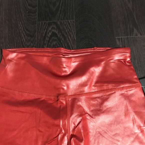 NWT High Waist Matte Shine Leggings - Picture 6 of 7